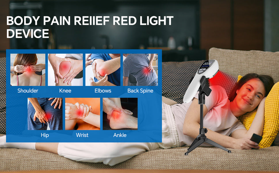Handheld Red Light Therapy Laser–Portable Device, Professional