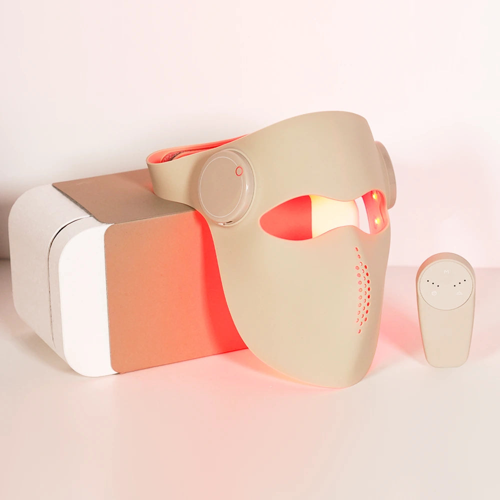 Red Light Therapy Mask – 4-Wavelength LED, Professional