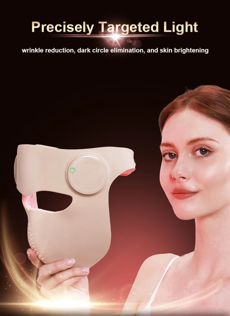 Red Light Therapy Mask – 4-Wavelength LED, Professional