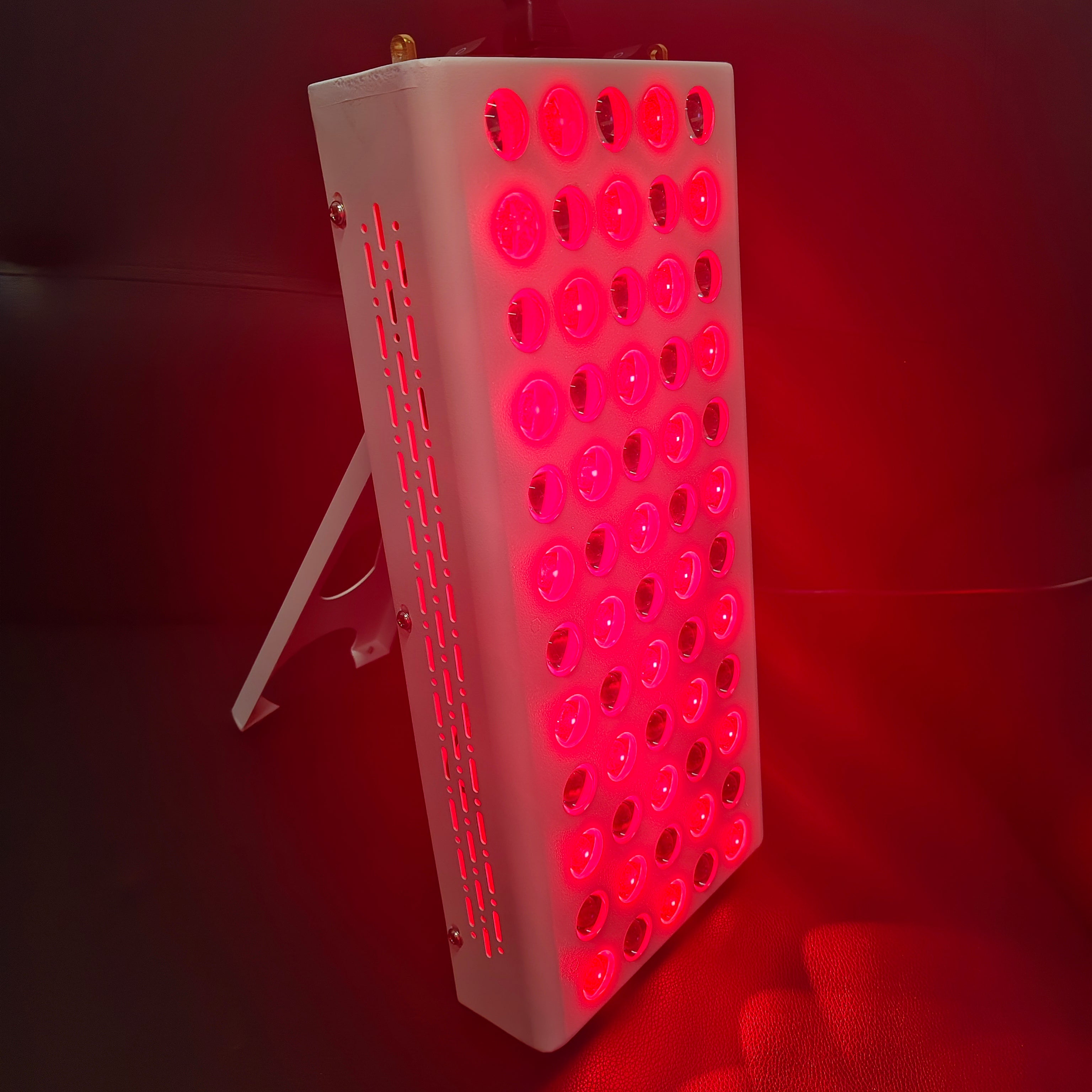 300W Red Light Therapy Panel – Compact Foldable Stand, 60 LEDs, Near-Infrared Portable Device