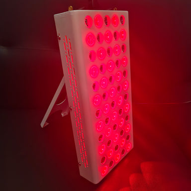 300W Red Light Therapy Panel – Compact Foldable Stand, 60 LEDs, Near-Infrared Portable Device