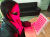 400W Red Light Therapy Panel – Foldable Stand, 80 LEDs, Near-Infrared 660nm + 850nm, Portable Device