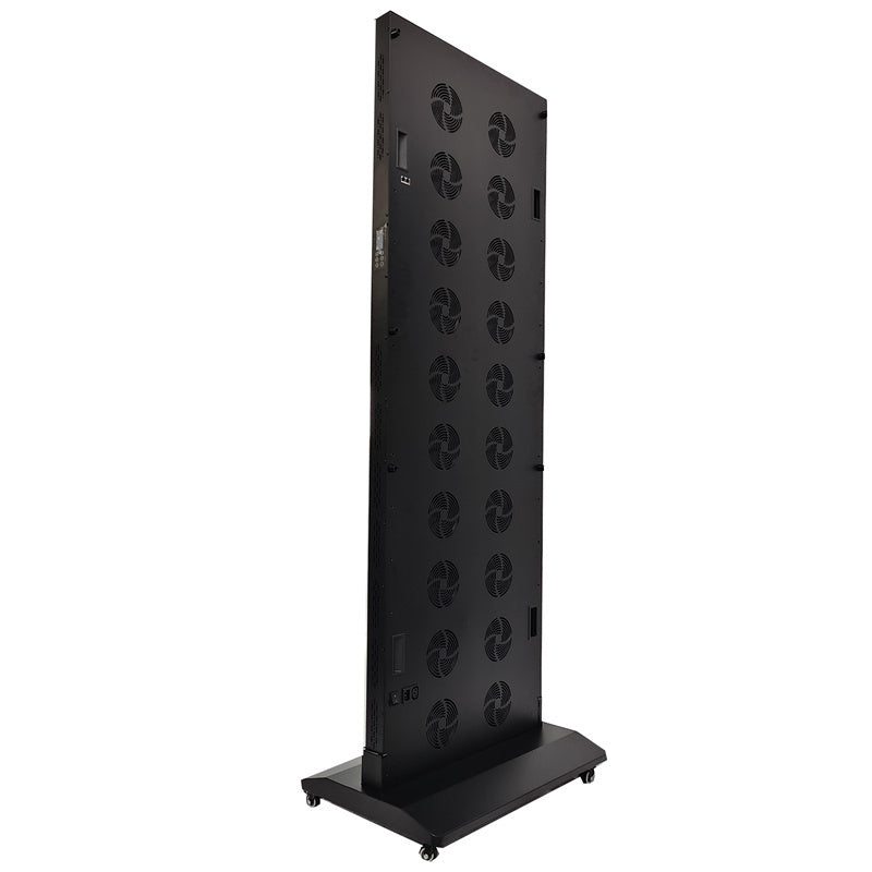 6000W Red Light Therapy Panel – LCD Touch Display, 1200 LEDs, Hanging Kit + Pulley, Full-Body Device
