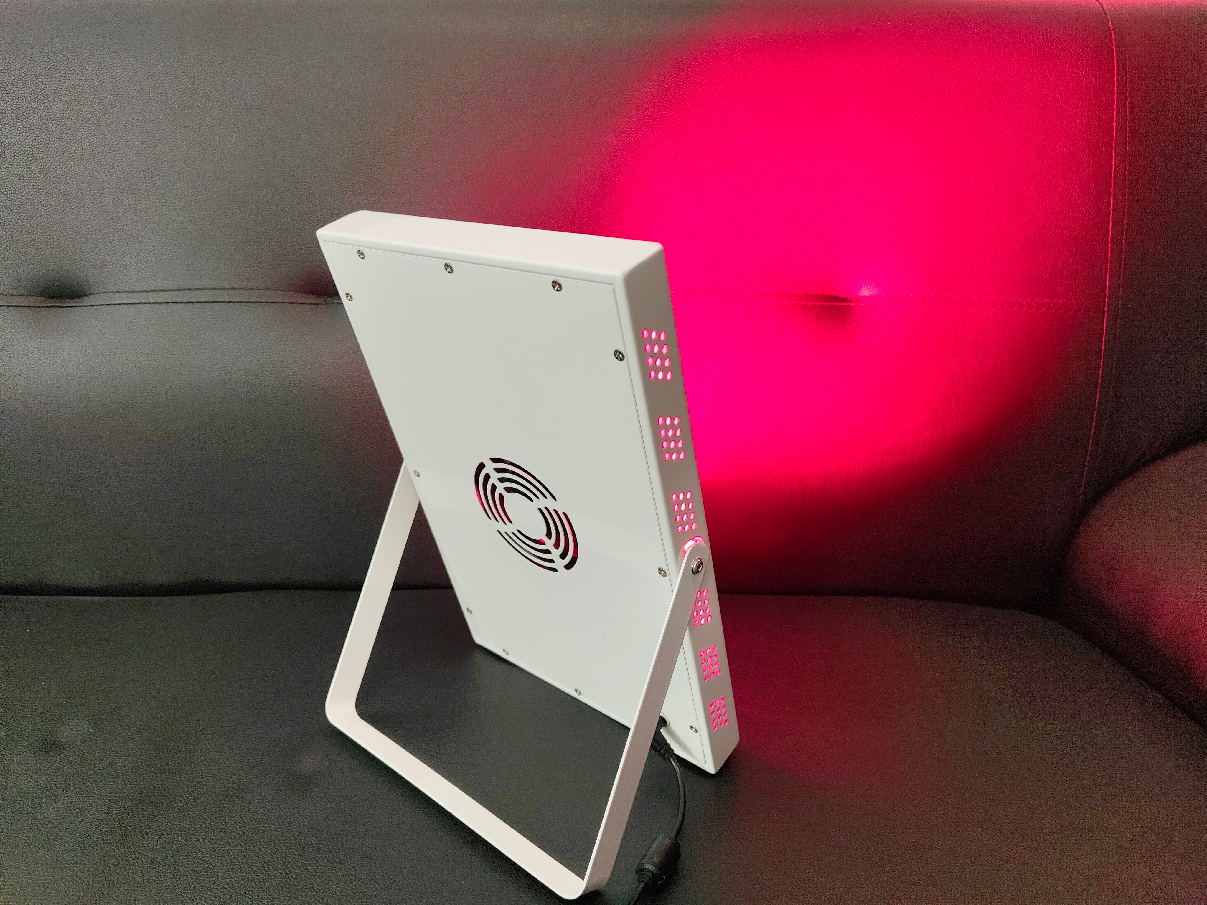400W Red Light Therapy Panel – Foldable Stand, 80 LEDs, Near-Infrared 660nm + 850nm, Portable Device