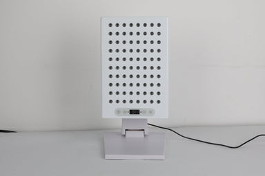 400W Red Light Therapy Panel – Integrated Base Stand, LCD Display, 80 LEDs, Compact Infrared System