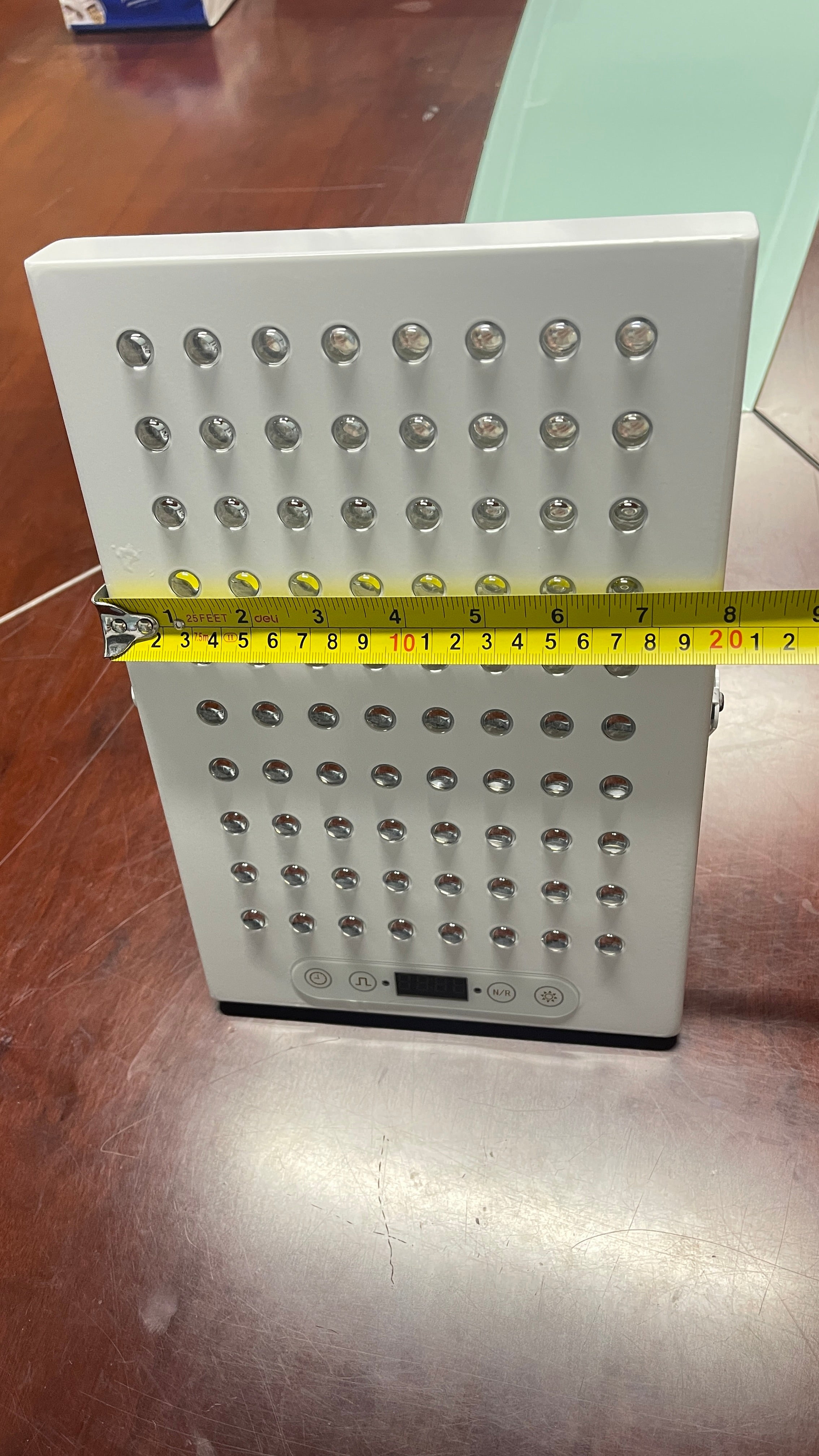400W Red Light Therapy Panel – Foldable Stand, 80 LEDs, Near-Infrared 660nm + 850nm, Portable Device