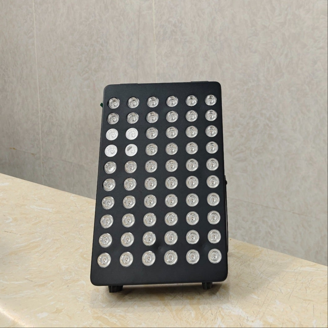 300W Red Light Therapy Panel – Foldable Stand, LCD Display, 60 LEDs, Portable Red + Infrared Panel