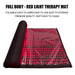 NovaRed 1.8m red light therapy blanket with 135W power, 1280 LEDs, near-infrared 660nm and 850nm wavelengths, lightweight and portable wellness device