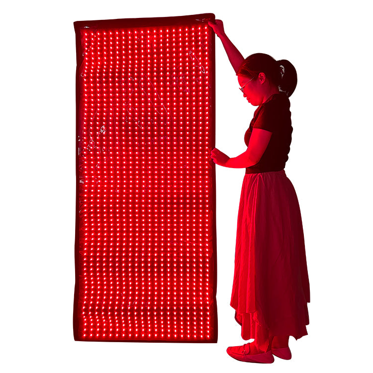 1.8m Red Light Therapy Blanket – 135W, 1280 LEDs, Near-Infrared 660nm + 850nm, Portable Wellness