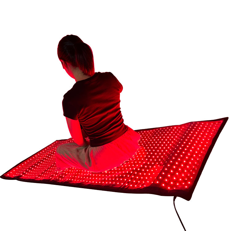 1.8m Red Light Therapy Blanket – 135W, 1280 LEDs, Near-Infrared 660nm + 850nm, Portable Wellness