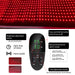 1.8m Red Light Therapy Blanket – 135W, 1280 LEDs, Near-Infrared 660nm + 850nm, Portable Wellness