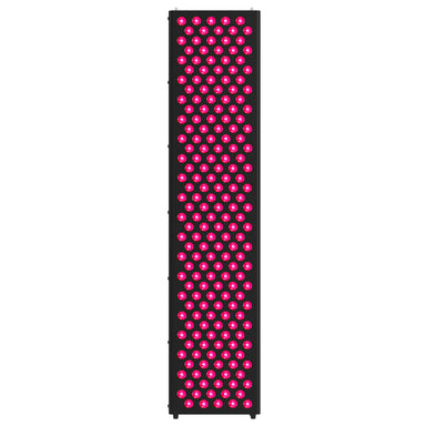 NovaRed 1000W red light therapy panel with 200 LEDs, hanging hooks and pulley system, full-body infrared therapy device