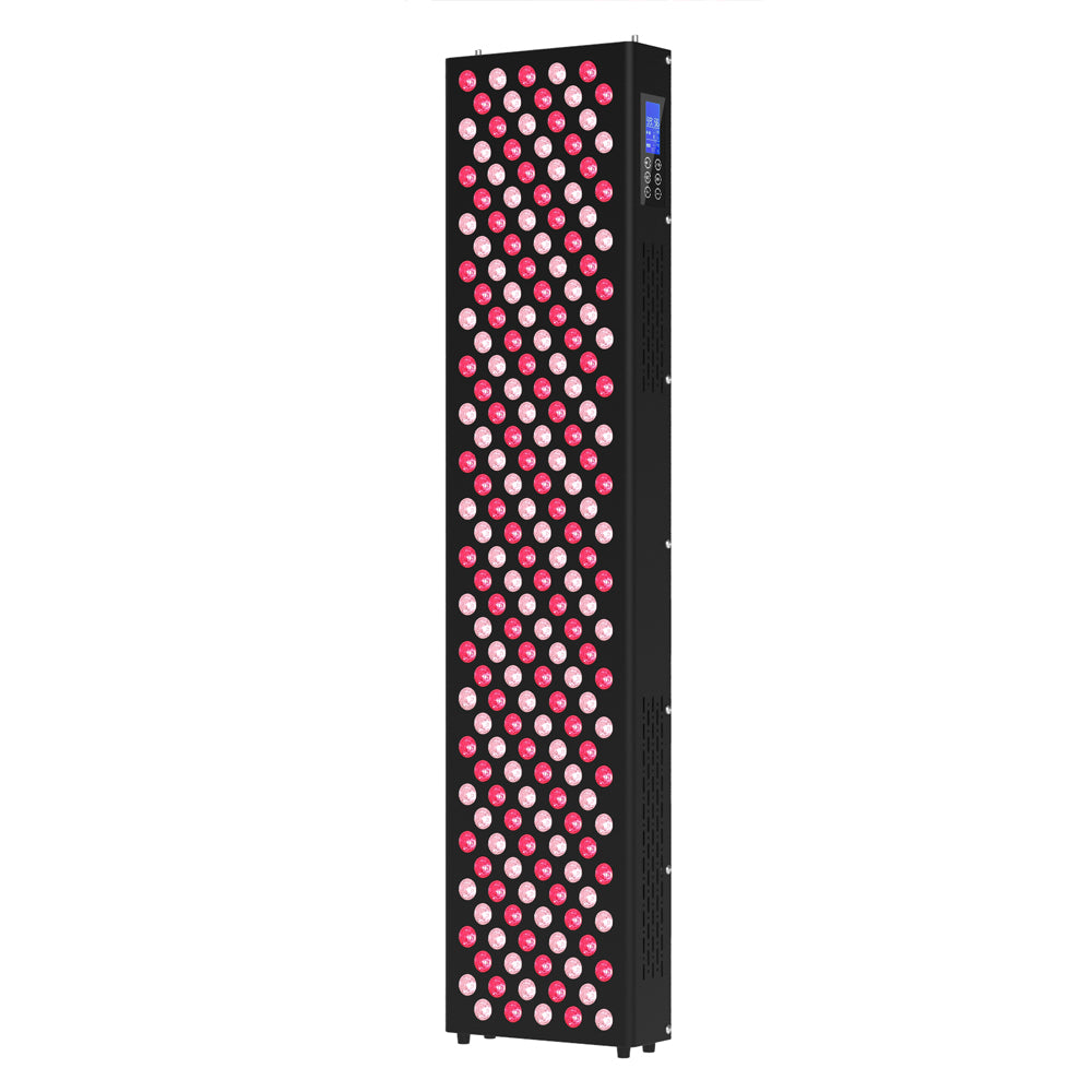 1000W Red Light Therapy Panel – Hanging Hooks + Pulley, 200 LEDs, Full-Body Infrared Therapy System
