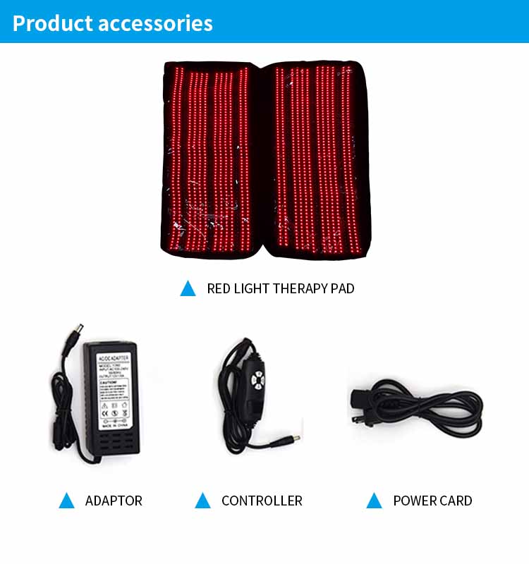 1.8m Red Light Therapy Blanket – 270W, 2560 LEDs, Near-Infrared 660nm + 850nm, Full-Body Wrap