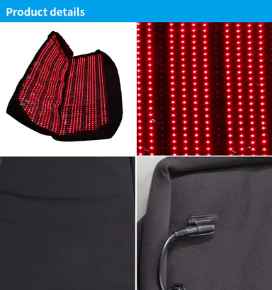 1.8m Red Light Therapy Blanket – 270W, 2560 LEDs, Near-Infrared 660nm + 850nm, Full-Body Wrap