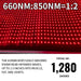 1.8m Red Light Therapy Blanket – 135W, 1280 LEDs, Near-Infrared 660nm + 850nm, Portable Wellness