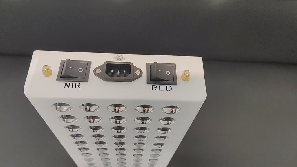 300W Red Light Therapy Panel – Compact Foldable Stand, 60 LEDs, Near-Infrared Portable Device