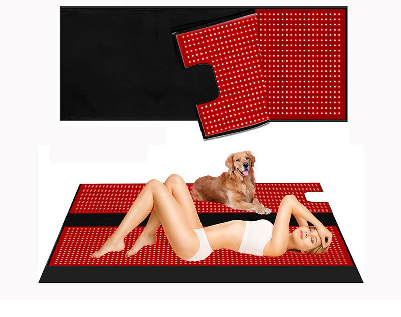 1.8m Red Light Therapy Blanket – 270W, 2560 LEDs, Near-Infrared 660nm + 850nm, Full-Body Wrap