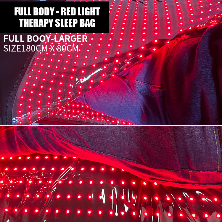 1.8m Red Light Therapy Blanket – 270W, 2560 LEDs, Near-Infrared 660nm + 850nm, Full-Body Wrap